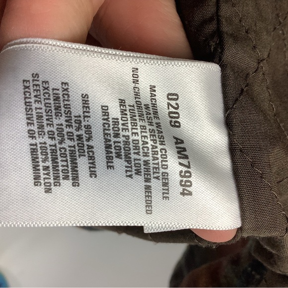 Columbia Mens Wool Blend Jacket Shacket Button Down Shirt Lined Large - Picture 8 of 14